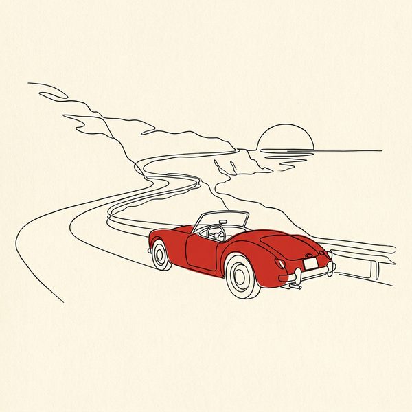 line-art style example